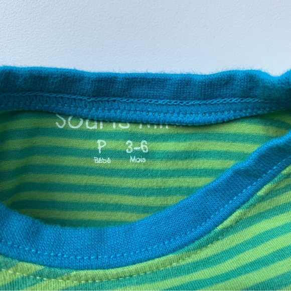 3/$10 SOURIS MINI Baby boy bodysuit 3-6m - Picture 2 of 3